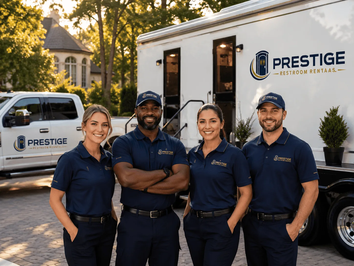 Trusted Luxury Portable Restrooms company in Lismore, MN